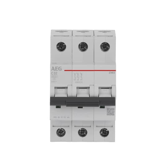 Leitungsschutzschalter AEG ElfaPlus 6 kA, C-Charakteristik, 32 A, 3P – Bild 2 von 4