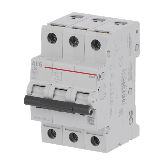 Leitungsschutzschalter AEG ElfaPlus 6 kA, C-Charakteristik, 32 A, 3P – Bild 4 von 4