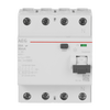 Fehlerstrom-Schutzschalter 4P Typ A 25 A, 30 mA, 4 TE   