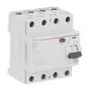 Fehlerstrom-Schutzschalter 4P Typ A 25 A, 30 mA, 4 TE   