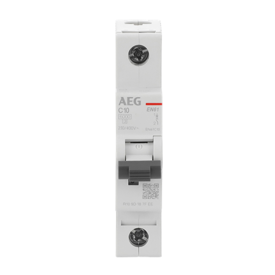 Leitungsschutzschalter AEG ElfaPlus 6 kA, C-Charakteristik, 10 A, 1P