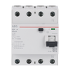 Fehlerstrom-Schutzschalter 4P Typ A 40 A, 30 mA, 4 TE   