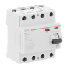 Fehlerstrom-Schutzschalter 4P Typ A 63 A, 300 mA, 4 TE   