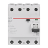 Fehlerstrom-Schutzschalter 4P Typ AI 63 A, 30 mA, 4 TE   