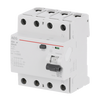 Fehlerstrom-Schutzschalter 4P Typ AI 63 A, 30 mA, 4 TE   