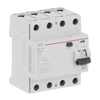 Fehlerstrom-Schutzschalter 4P Typ AI 63 A, 30 mA, 4 TE   