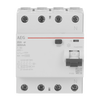 Fehlerstrom-Schutzschalter 4P Typ A 25 A, 300 mA, 4 TE   