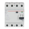 Fehlerstrom-Schutzschalter 4P Typ AI 40 A, 30 mA, 4 TE   