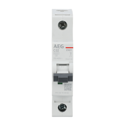 Leitungsschutzschalter AEG ElfaPlus 6 kA, C-Charakteristik, 32 A, 1P