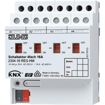 KNX Schaltaktor 4fach REG