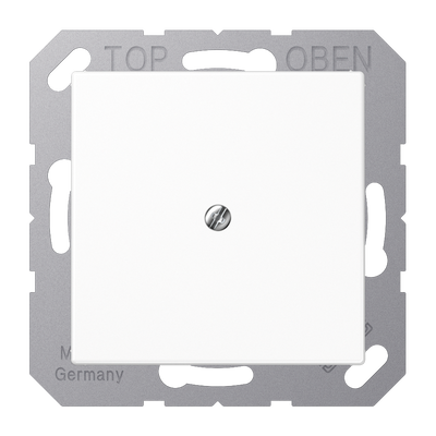 Leitungsauslass mit Zugentlastung, Duroplast, Serie A, alpinweiß