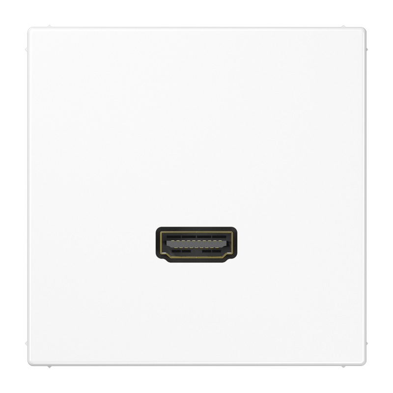 HDMI, Thermoplast, Serie LS, alpinweiß