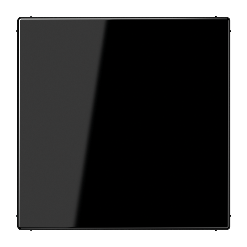 Blind-Abdeckung (gerastet), Thermoplast, Serie LS, schwarz