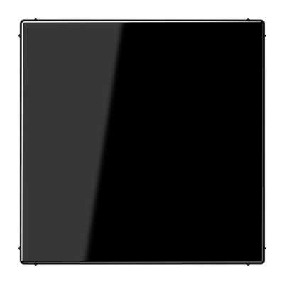 Blind-Abdeckung (gerastet), Thermoplast, Serie LS, schwarz