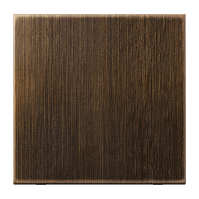 Wippe 1fach, Serie LS, Messing antik