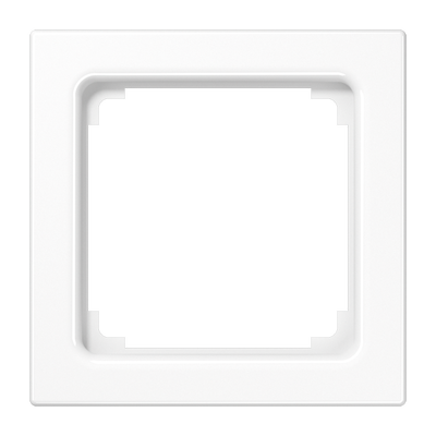 Zwischenrahmen 50 x 50 mm, Thermoplast, alpinweiß, senkrechte und waagerechte Montage