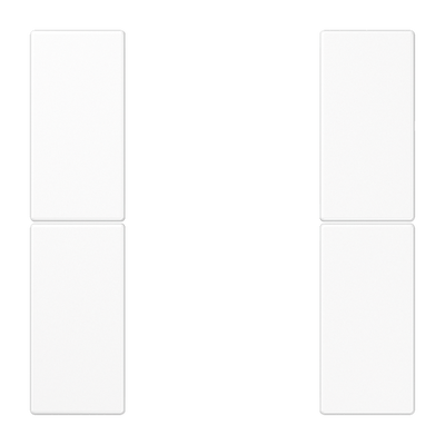 Tastensatz, F50, Thermoplast, Serie LS, alpinweiß