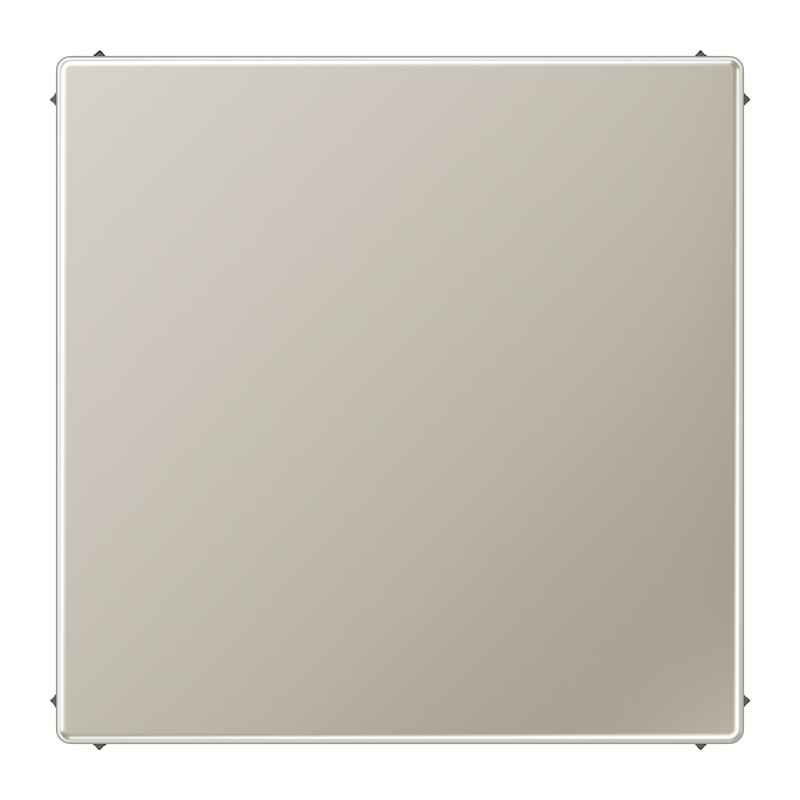 Blind-Abdeckung (gerastet), Serie LS, Edelstahl