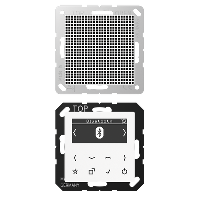Smart Radio DAB+ Bluetooth®, Set Mono, Serie AS/A, alpinweiß