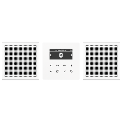 Smart Radio DAB+ Bluetooth®, Set Stereo, Serie LS, alpinweiß