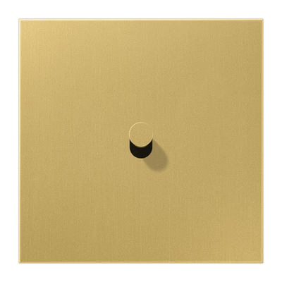 Abdeckung mit Kipphebel "Kegel", 1 Kipphebel, Serie LS 1912, Messing classic