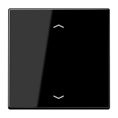 Wippe, F10, mit Pfeilsymbolen, Duroplast, Serie LS, schwarz