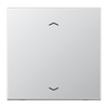 Wippe, F10, mit Pfeilsymbolen, Serie LS, Aluminium