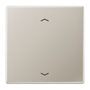 Wippe, F10, mit Pfeilsymbolen, Serie LS, Edelstahl
