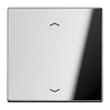 Wippe, F10, mit Pfeilsymbolen, Serie LS, Glanzchrom