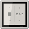 KNX Raumcontroller LS TOUCH mit Rahmen LS 990, Secure, Thermoplast, lichtgrau