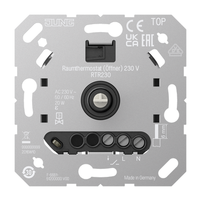 Raumthermostat (Öffner) 230 V