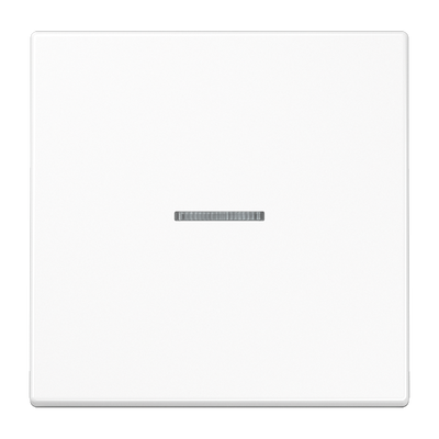 Wippe mit Lichtleiter, Duroplast, Serie LS, alpinweiß