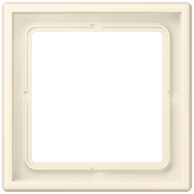 Rahmen, 1fach, LS 990, blanc ivoire (4320B)