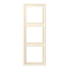 Rahmen, 3fach, LS 990, blanc ivoire (4320B)