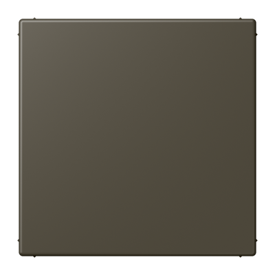 Blind-Abdeckung (gerastet), Thermoplast lackiert, Serie LS, ombre naturelle 31 (32140)