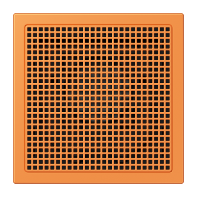 Lautsprechermodul, Thermoplast lackiert, Serie LS, orange clair (32081)