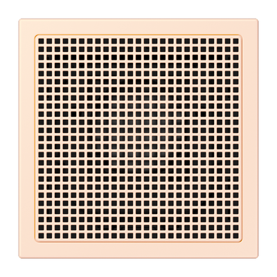 Lautsprechermodul, Thermoplast lackiert, Serie LS, orange pâle (32082)