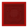 Lautsprechermodul, Thermoplast lackiert, Serie LS, rouge vermillon 31 (32090)