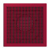 Lautsprechermodul, Thermoplast lackiert, Serie LS, rouge carmin (32100)