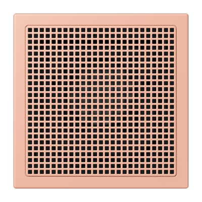 Lautsprechermodul, Thermoplast lackiert, Serie LS, rose clair (32102)