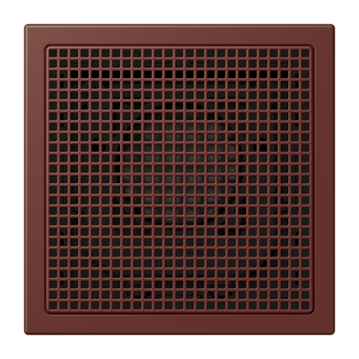Lautsprechermodul, Thermoplast lackiert, Serie LS, terre sienne brûlée 31 (32120)