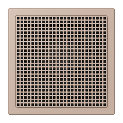 Lautsprechermodul, Thermoplast lackiert, Serie LS, ombre brûlée claire (32131)