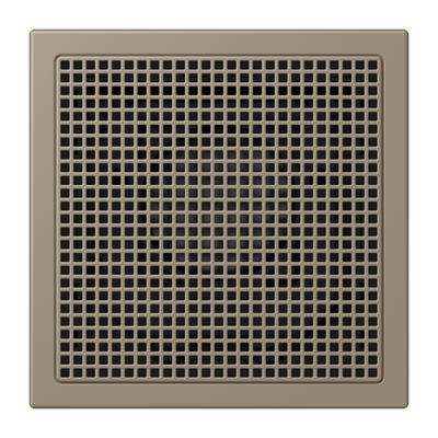 Lautsprechermodul, Thermoplast lackiert, Serie LS, ombre naturelle moyenne (32141)