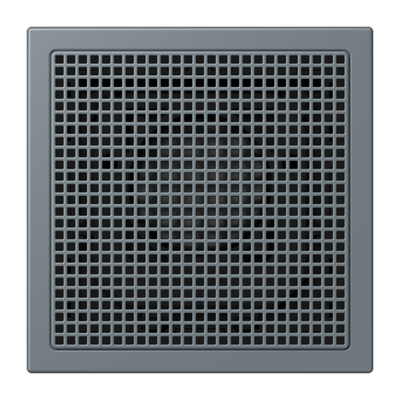Lautsprechermodul, Thermoplast lackiert, Serie LS, gris 59 (4320H)