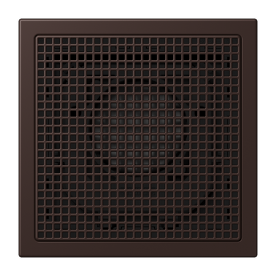 Lautsprechermodul, Thermoplast lackiert, Serie LS, terre d‘ombre brûlée 59 (4320J)