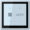 KNX Raumcontroller LS TOUCH mit Rahmen LS 990, Secure, Thermoplast lackiert, outremer clair (32022)