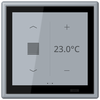 KNX Raumcontroller LS TOUCH mit Rahmen LS 990, Secure, Thermoplast lackiert, gris clair 59 (4320O)