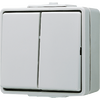 Wippschalter, Serien, 10 AX 250 V ~, IP 44, WG 600