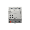 KNX Heizungsaktor 6fach mit Regler, REG, 4 TE, Secure
