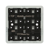 KNX Tastsensor-Modul Universal, 1fach, F40, Secure, Serie CD